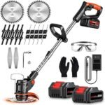 Rechargeable Lightweight Battery Operated Cordless Grass Trimmer and Weed Wacker | Cutter