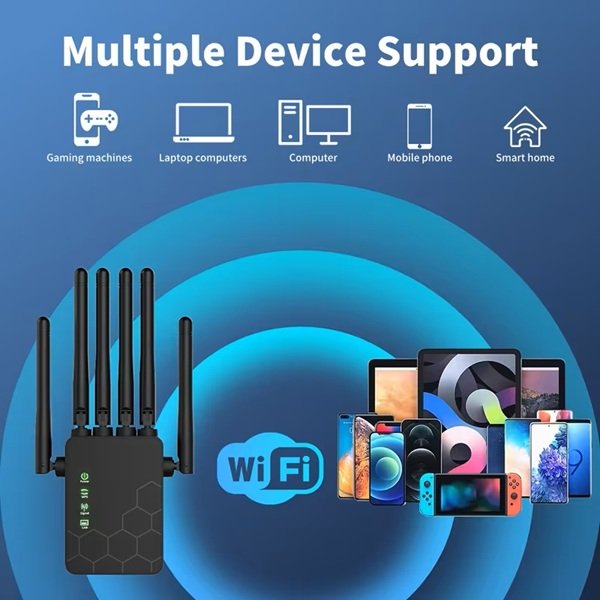 Wifi Extender 1200M with 6 Antennae