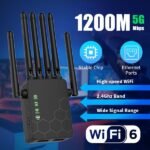Wifi Extender 1200M with 6 Antennae